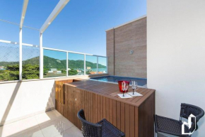 Cobertura duplex com piscina e 03 suítes, Bombinhas